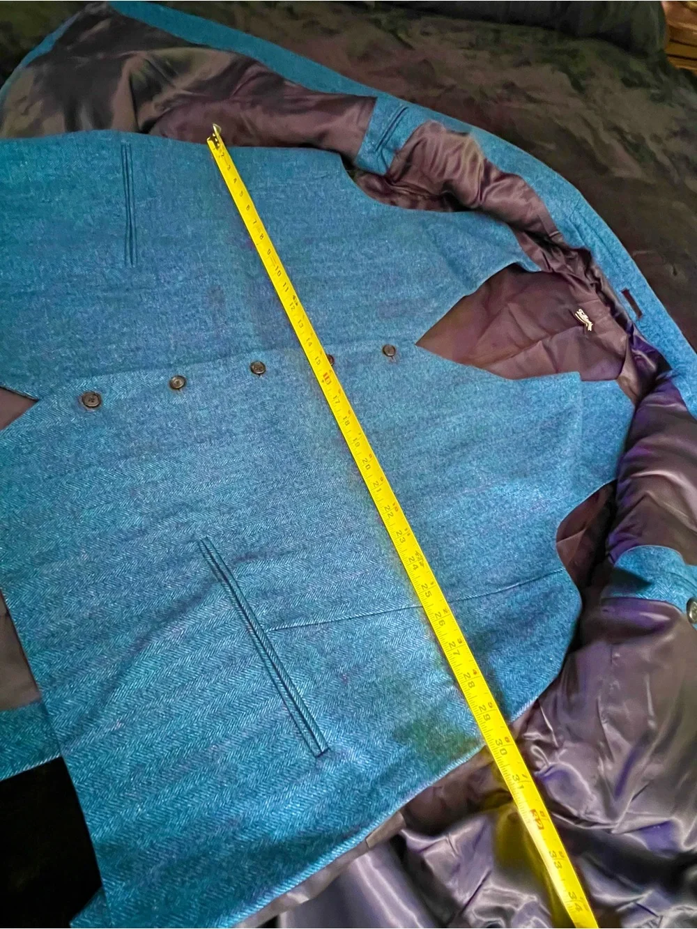 Herringbone Wool Suit with West
